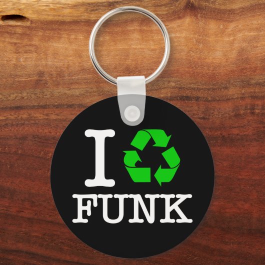 Porte-clés I Recycle Funk (Recto)