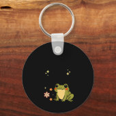 Porte-clés I Refuse To Lose My Whimsy – Cute Frog Quote Funny (Recto)