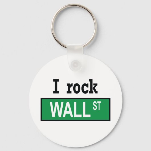 Porte-clés I rock Wall Street - Porte - clé (Recto)