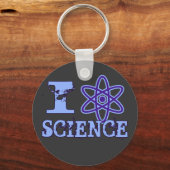 Porte-clés I Science du coeur (ou symbole atomique) (Recto)