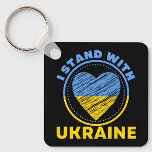 PORTE-CLÉS I STAND WITH UKRAINE - SUPPORT