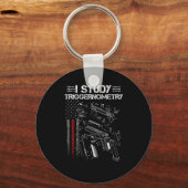 Porte-clés I Study Triggernometry Gun Veteran Christmas (Recto)