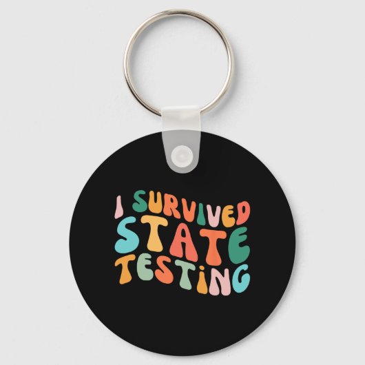 Porte-clés I Survie State Testing Design Student State Test (Recto)