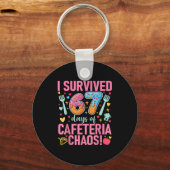 Porte-clés I Survived 67 Days Of Cafeteria Chaos Lunch Lady S (Recto)