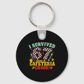 Porte-clés I Survived 67 Days Of School Cafeteria Chaos Check (Recto)