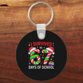 Porte-clés I Survived 67 Days Of School Christmas  (Recto)