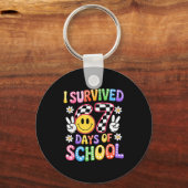 Porte-clés I Survived 67 Days Of School Funny 67 Teachers Stu (Recto)