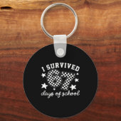 Porte-clés I Survived 67 Days Of School Funny 67 Teachers Stu (Recto)