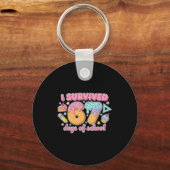 Porte-clés I Survived 67 Days Of School Funny 67 Teachers Stu (Recto)
