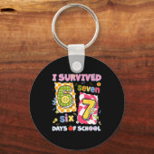 Porte-clés I Survived 67 Days Of School Funny Meme Boy Girl T (Recto)