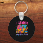 Porte-clés I Survived 67 Days Of School Funny Meme Ice Cream (Recto)