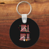 Porte-clés I Survived 67 Days Of School Funny Six Seven Xmas (Recto)