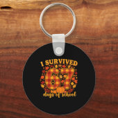 Porte-clés I Survived 67 Days Of School Funny Teacher Student (Recto)