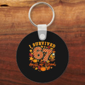 Porte-clés I Survived 67 Days Of School Retro Teacher Thanksg (Recto)