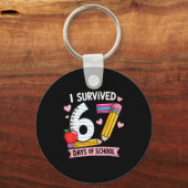 Porte-clés I Survived 67 Days Of School Six Seven Meme  (Recto)