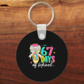 Porte-clés I Survived 67 Days Of School Six Seven Meme Teache (Recto)