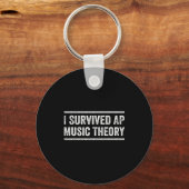 Porte-clés I Survived Ap Music Theory Funny Ap Examination Qu (Recto)