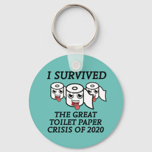 Porte-clés I Survived The Great Toilet Paper Crisis of 2020