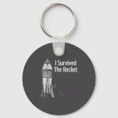 Porte-clés I Survived The Rocket Funny Apparel  (Recto)