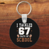 Porte-clés I Tackled 67 Days Of School Funny Six Seven Meme F (Recto)