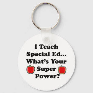 Porte-clés I Teach Special Ed.