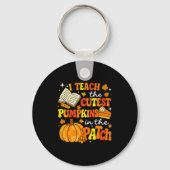 Porte-clés I Teach The Coolest Pumpkins In The Patch Teacher (Recto)