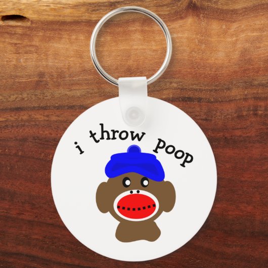 PORTE-CLÉS "I THROPOOP" (Recto)