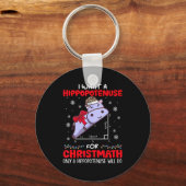 Porte-clés I Want A Hiptenuse For Christmath Math Teacher Chr (Recto)