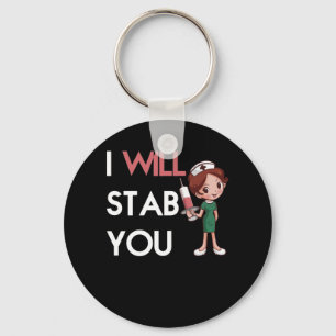 Porte-clés I Will Stab you