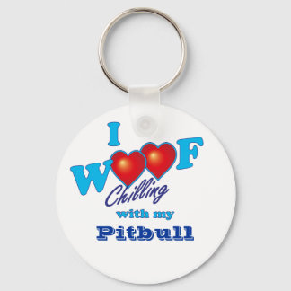 Porte-clés I Woof Pitbull