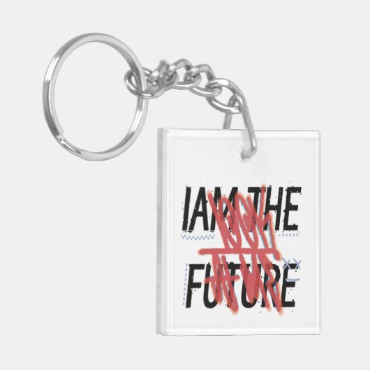 Porte-clés Iam the future (Devant gauche)