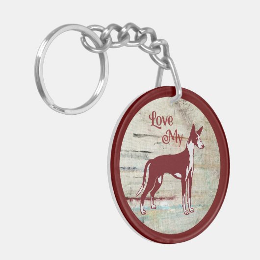 Porte-clés Ibizan Hound (Devant gauche)