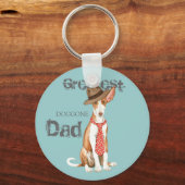 Porte-clés Ibizan Hound Papa (Recto)