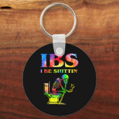 Porte-clés Ibs I Be Tin' Funny Skeleton Tie Dye (Recto)