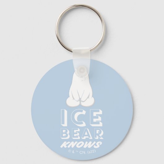 Porte-clés Ice Bear Knows (Recto)