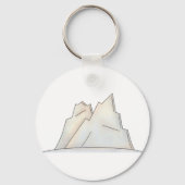 Porte-clés Iceberg de glacier (Recto)