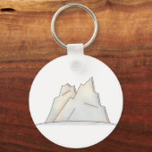 Porte-clés Iceberg de glacier (Recto)