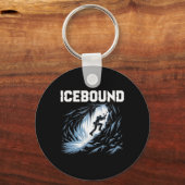 Porte-clés Icebound Ice Climbing Cave Adventure Mountaineerin (Recto)