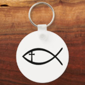 Porte-clés Ichthus Christian Fish (Recto)