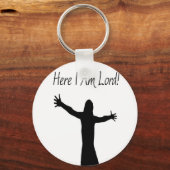 Porte-clés Ici, je suis Seigneur (Recto)