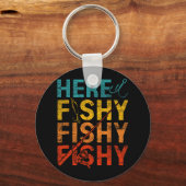 Porte-clés Ici Poisson Poisson Poisson (Recto)