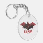 Porte-clés Icône Batman Crimson Gotham (Devant gauche)
