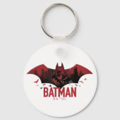 Porte-clés Icône Batman Crimson Gotham (Recto)