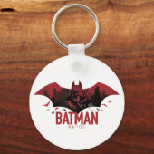 Porte-clés Icône Batman Crimson Gotham (Recto)