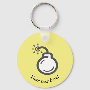 Porte-clés Icône Bombe