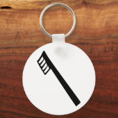Porte-clés icône brosse à dents (Recto)