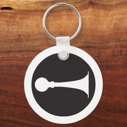 Porte-clés Icône Corne (Recto)