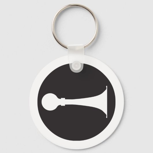 Porte-clés Icône Corne (Verso)