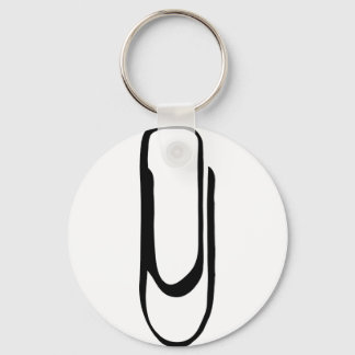 Porte-clés icône de clip papier