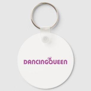 Porte-clés icône de la reine de danse